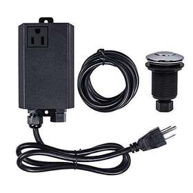 Lf40-011a Etoolcity Garbage Disposal Air Switch Single Outlet Short/2ftft Stainless Steel Polished