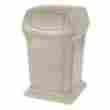 Fg917188beig Rubbermaid Ranger 2 Door Outdoor Trash Can 45 Gallon Beige 086876187267