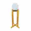 For Your Water You 27 Solid Oak Wood Floor Stand With White Crock Dispenser Spigot Faucet 0765552702603