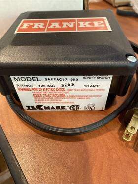 Safpac17-950 Franke Plug-in Waste Disposal Controller
