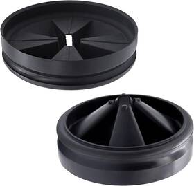 Funmit 744759639660 Upgraded 3 3/8 Inch Garbage Disposal Splash Guard For Insinkerator Evolution Series