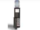 Glacial Taller Black Top-load Water Dispenser Cooler With Refrigerator Bot 817925002824