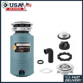 Glacier Bay 10-us-gb1000-sl Turbogrind Max Garbage Disposal Continuous Feed With Power Cord Home Appliances