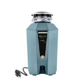 Glacier Bay 313100854801 Turbo Grind Max 1-1/4 Hp. Continuous Feed Garbage Disposal With Power Cord