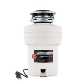 Glacier Bay 707534504058 Turbo Grind Premier 3/4 Hp Continuous Feed Garbage Disposal With Power Cord