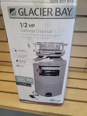 Gb500 Glacier Bay 1009 507 805 1/5 Garbage Disposal Turbo Grind