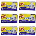 70403 Glad Force Flex Medium Garbage Bag 8 Gallon 26 Count 6 Pack