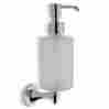 H30-08 Stilhaus By Nameeks Holiday Wall Mounted Round Glass Soap Dispenser 638845318990