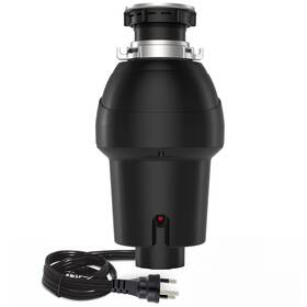 Homfan Eroj9-ikxx2nsm1bxry95qt9s Garbage Disposal With Air Switch 3/4 Hp 4-stage Grinding 3500 Rpm Quiet K