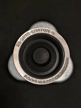 041724-1 Insinkerator Badger Garbage Disposal Top Mounting Bracket Drain Plug Part Lid