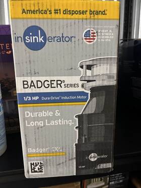 Insinkerator 050375003019 Badger 1xl 1/3 Hp Motor
