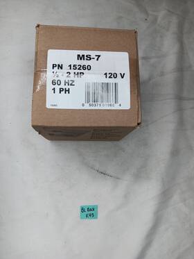 Ss100 Insinkerator 050375019664 Ms-7 Manual Stop Disposer Start Switch 15260 Magnetic Starter