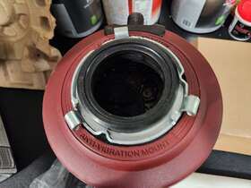 Insinkerator 050375026006 Evolution Select 5/8hp Garbage Disposal - Red For Parts Or Repair