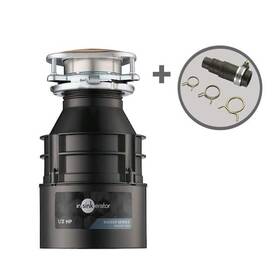 Insinkerator 050375027737 Badger 500 1/2 Hp Continuous Feed Kitchen Garbage Disposal With Dish Connector