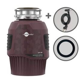 Insinkerator 050375028970 3/4 Hp Garbage Disposal Continuous Feed Food Waste Disposer W Ez Connect Cord