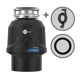 Insinkerator 050375028987 3/4 Hp Garbage Disposal Continuous Feed Waste Disposer W Ez Connect Power Cord