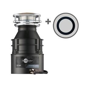 Insinkerator 050375029038 Badger 500 With C 1/2 Hp Continuous Feed Kitchen Garbage Disposal Power Cord