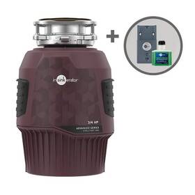 Insinkerator 050375029496 3/4 Hp Food Waste Disposer Advanced Series Continuous Feed Garbage Disposal