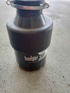 14504 Insinkerator Badger 10s 3/4 Hp Food Waste Disposer Used