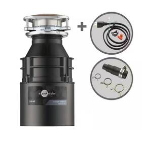 Insinkerator 313039112164 Badger 700 3/4 Hp Continuous Feed Kitchen Garbage Disposal With Power Cord And