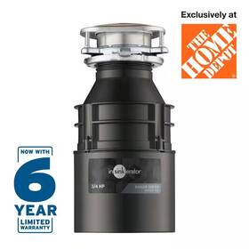 Insinkerator 313050977940 Badger 700 3/4 Hp Continuous Feed Kitchen Garbage Disposal Series