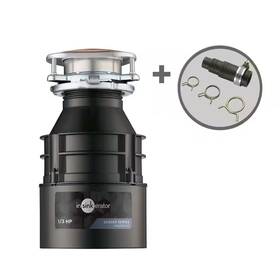 Insinkerator 313053254222 Badger 100 1/3 Hp Continuous Feed Kitchen Garbage Disposal With Dishwasher Conn