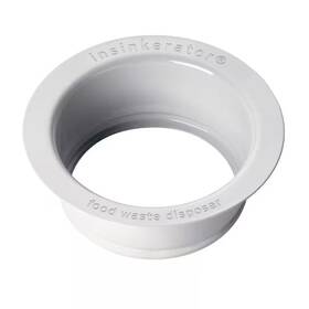 Insinkerator 313099584505 Kitchen Sink Flange In White For Garbage Disposal