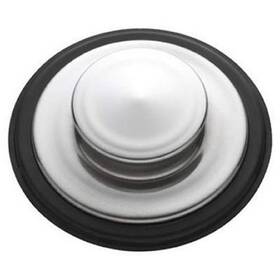 Insinkerator 343538613244 Stainless Steel Sink Stopper With Rubber Gasket For Disposers
