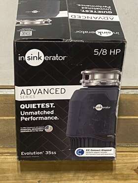 Insinkerator 35ss Advanced Series 5/8-hp Garbage Disposalevolution