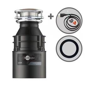 Insinkerator 445021496471 Badger 700 3/4 Hp Continuous Feed Kitchen Garbage Disposal With Power Cord And