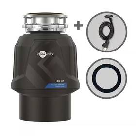 Insinkerator 445035756752 Power .75 Hp 3/4 Garbage Disposal Continuous Feed Food Waste Disposer W Ez