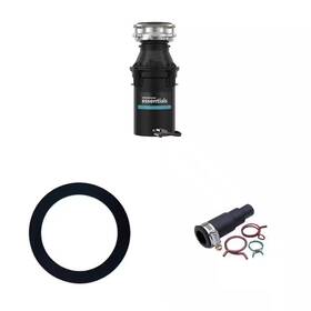 Insinkerator 445041150162 Es50 With C 1/2 Hp Garbage Disposal Power Cord Sink Seal And Dishwasher Conn