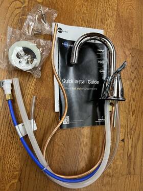 H-hot150c Insinkerator 44974 Chrome Instant Hot Water Dispenser Faucet Only No Tank