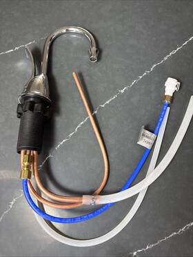 Insinkerator 45054b New Wave H-c Faucet Only Hc-wave-sn Hot/cool Works With All Hwt Tanks