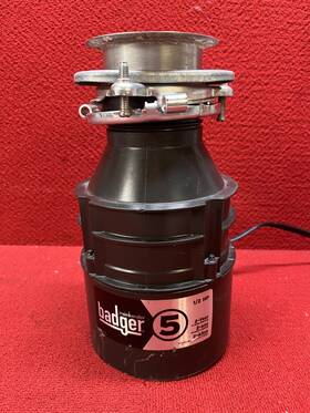 Insinkerator #5-87a Used Badger 5 Garbage Disposal Hp 115v Good Condition
