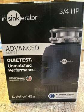 Insinkerator 55ss Advanced Series Evolution 1.0 Hp New In Box