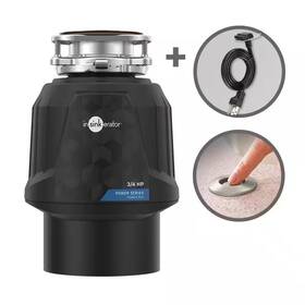 Insinkerator 705353023651 Power 900 3/4 Hp Continuous Feed Garbage Disposal With Ez Connect Cord A