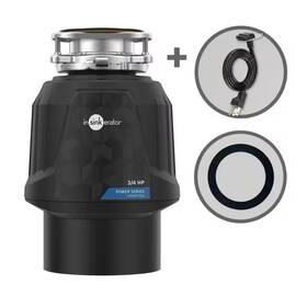 Insinkerator 711181550214 Power 900 3/4 Hp Garbage Disposal Continuous Feed Food Waste Disposer W Ez Con