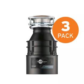 Insinkerator 711181775389 Badger 100 1/3 Hp Continuous Feed Kitchen Garbage Disposal 3-pack Ser