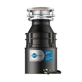 Insinkerator 727904484674 Badger 5xp Garbage Disposal With Power Cord Standard Series 3/4
