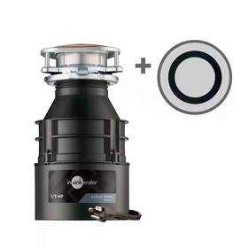 Insinkerator 744759800848 Badger 1 With C 1/3 Hp Continuous Feed Kitchen Garbage Disposal Power Cord An