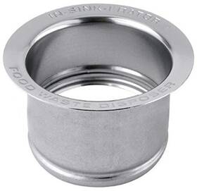 Insinkerator 754262185493 Sink Flange 3.5 Inch Extended Polished Stainless Steel Flg-sslg