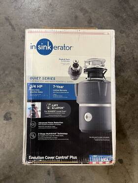 Insinkerator 759159722782 Quiet Series Esteem Plus Garbage Disposal