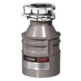 75941a Insinkerator Evergrind E101 Garbage Disposal - Grey