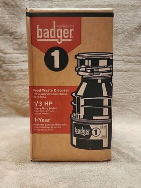 79029-ise Insinkerator Badger 1 1/3 Hp Garbage Disposal