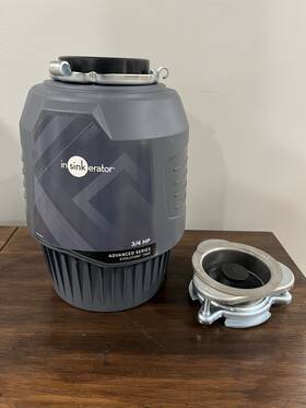 79646ab-ise Insinkerator Advanced Series Evolution .75hp Disposal And Sink Mount Only Untested