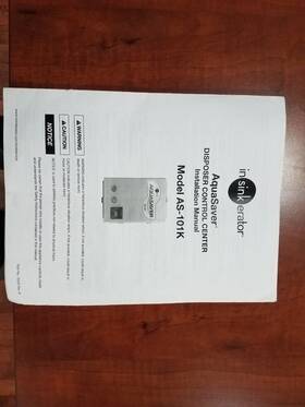 As101k-5 Insinkerator Aquasaver Disposer Control Center New In Box