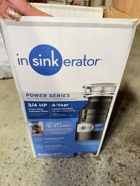 Badger5xpcord Insinkerator Badger 5xp 3/4 Hp Garbage Disposal