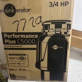 Insinkerator Insinkeratorc500 Performance Plus C5000 3/4 Hp Food Waste Disposer Quiet Multigrind