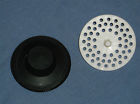 Insinkerator White Garbage Strainer Disposal Sink Black Plug Drain - Stopper